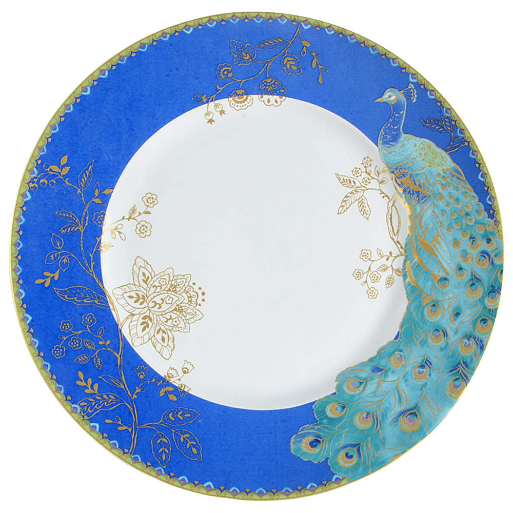 Peacock Garden Dinner Plate by 222 Fifth (PTS)-1