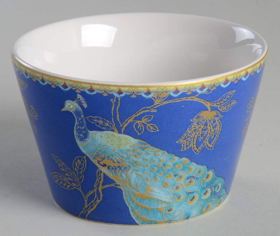 Peacock Garden Individual Appetizer Bowl by 222 Fifth (PTS)-1