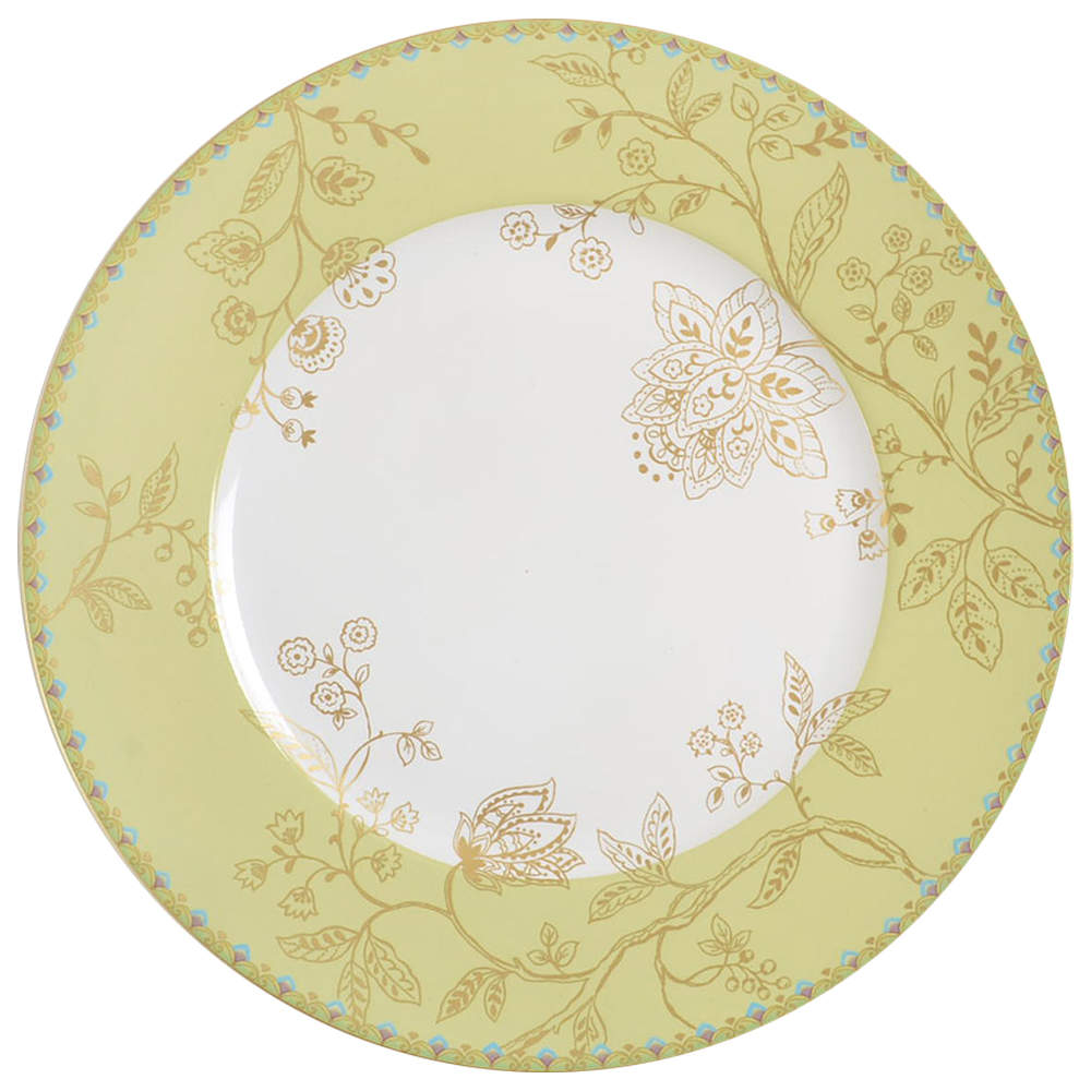 Peacock Garden Dinner Plate by 222 Fifth (PTS)-1