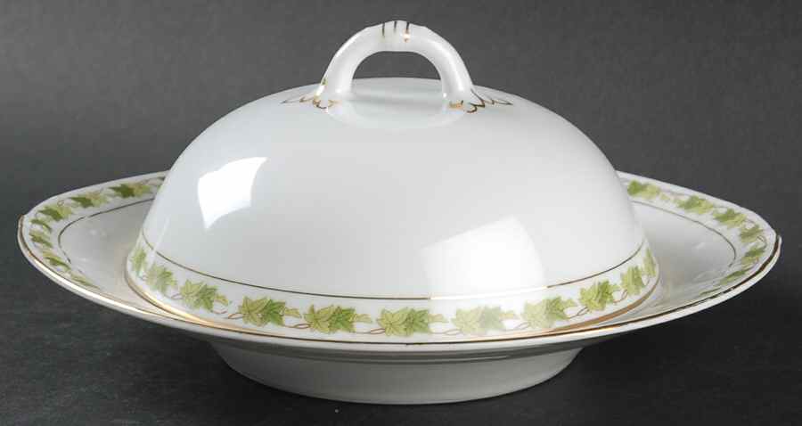 ADH26 Round Covered Butter with Strainer by Adolf Persch-1