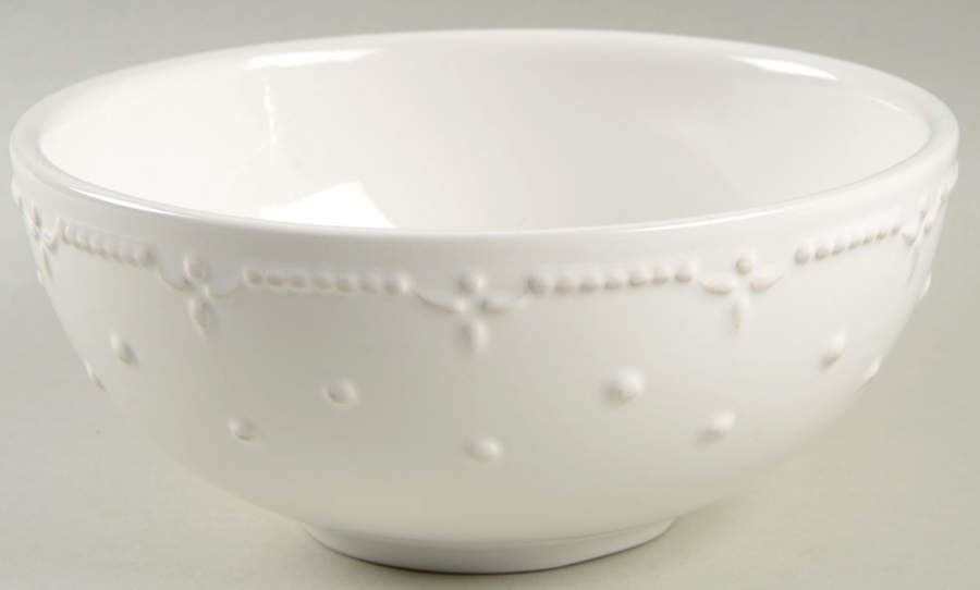 Genevieve White Soup/Cereal Bowl by American Atelier-1