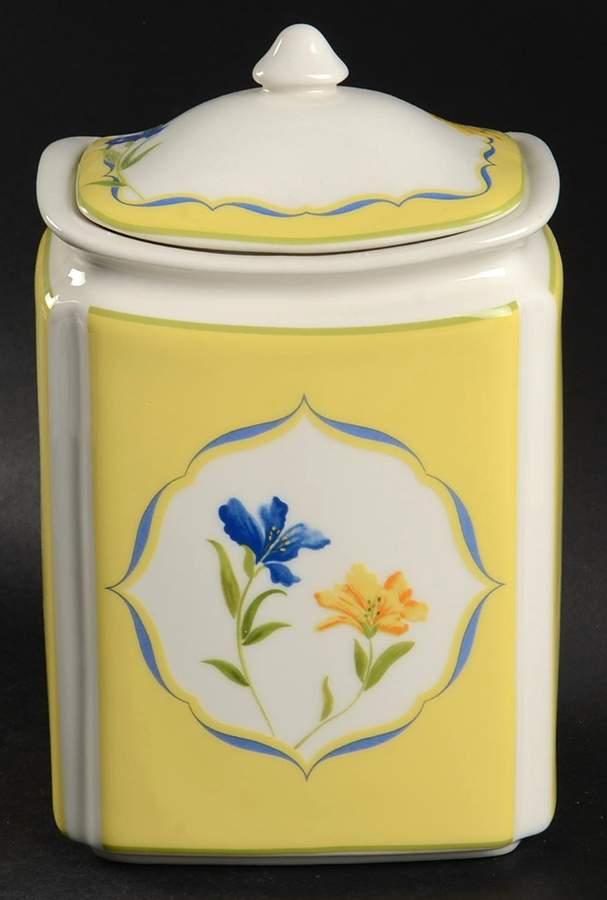 French Garden Medium Canister & Lid by 222 Fifth (PTS)-1