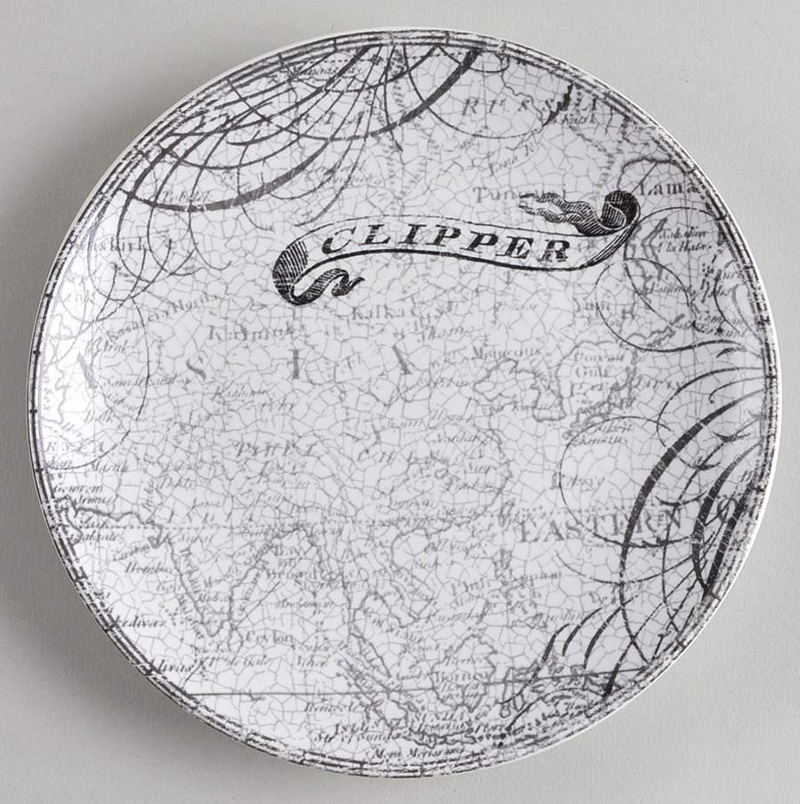 Due North Appetizer Plate by 222 Fifth (PTS)-1