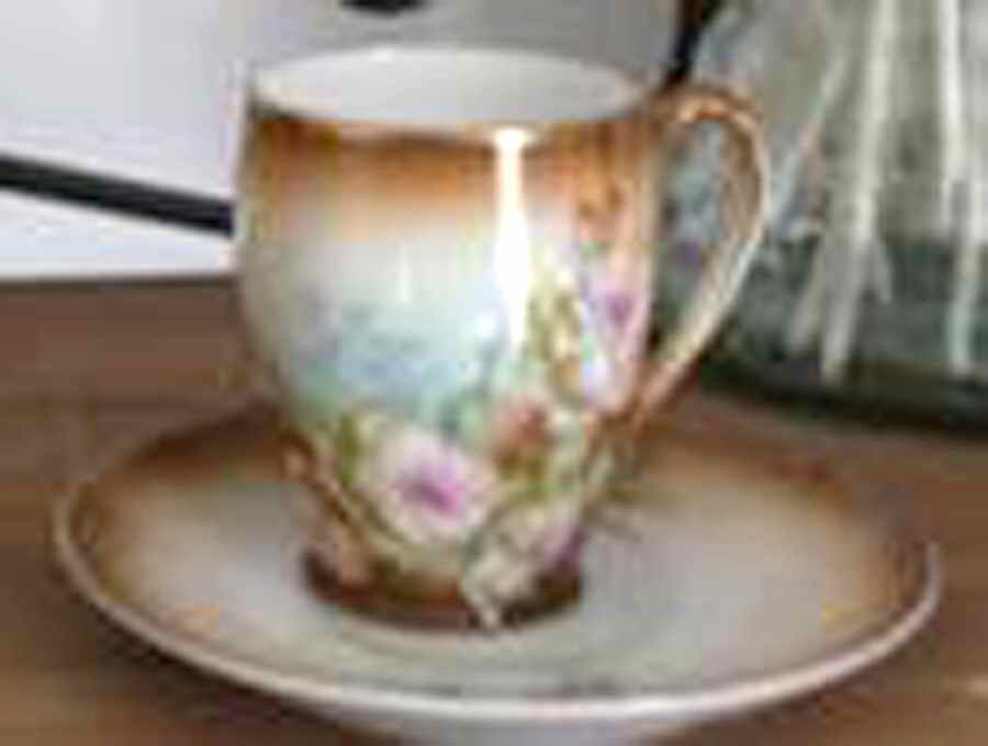 9363 Chocolate Cup & Saucer Set by Altrohlau-1