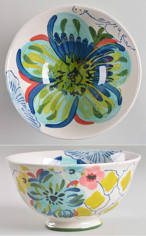 Sissinghurst Castle 6" All Purpose Bowl by Anthropologie-1