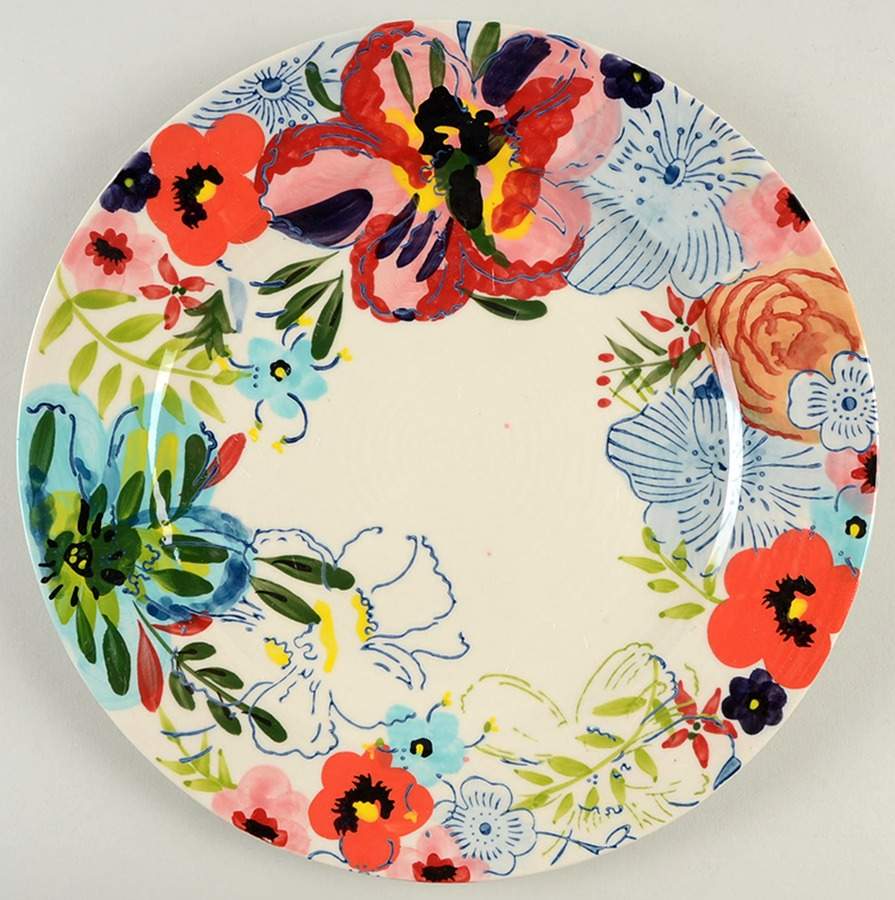 Sissinghurst Castle Dinner Plate by Anthropologie-1