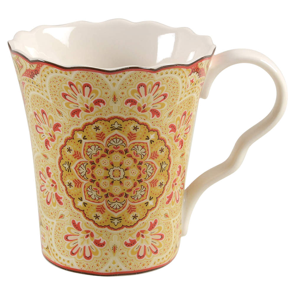 Lyria Saffron Mug by 222 Fifth (PTS)-1