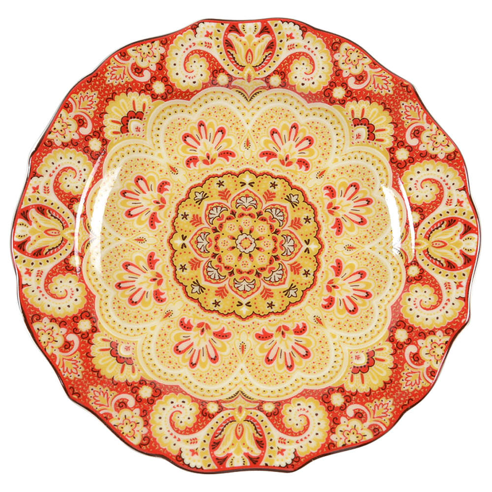 Lyria Saffron Appetizer Plate by 222 Fifth (PTS)-1