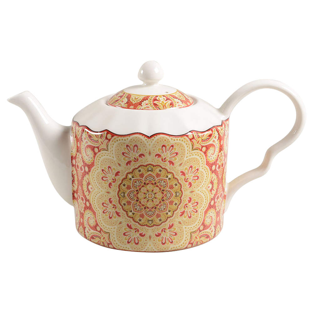 Lyria Saffron Teapot & Lid by 222 Fifth (PTS)-1