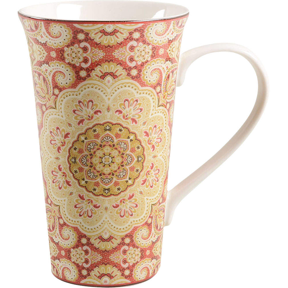 Lyria Saffron Latte Mug by 222 Fifth (PTS)-1