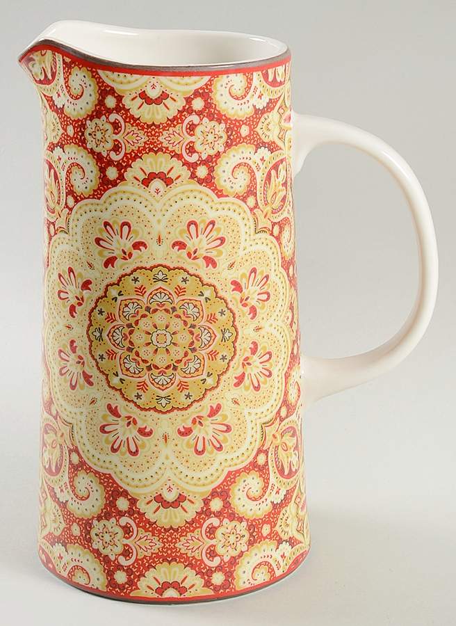 Lyria Saffron 64 Oz Pitcher by 222 Fifth (PTS)-1