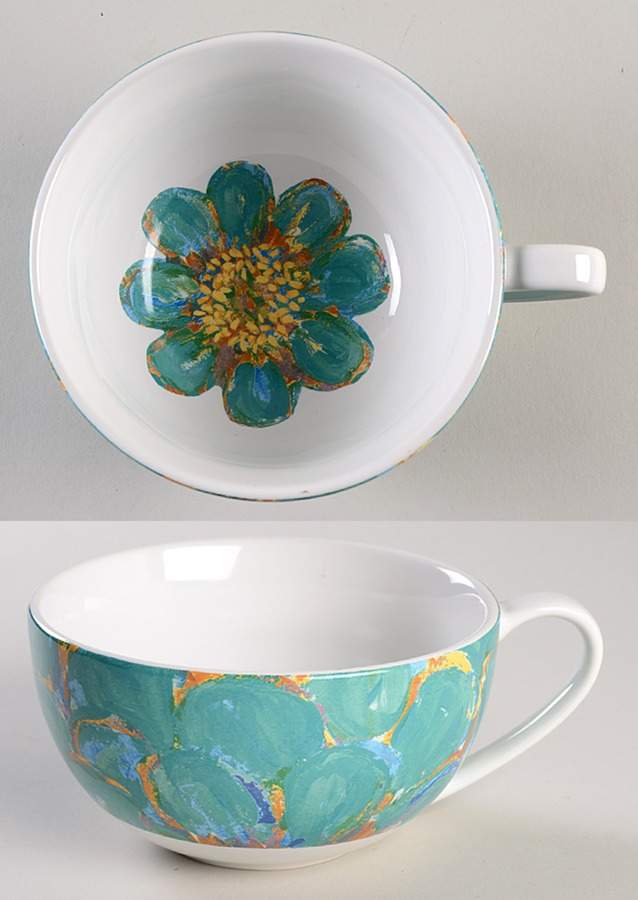 Corrine Cafe Au Lait Mug by 222 Fifth (PTS)-1