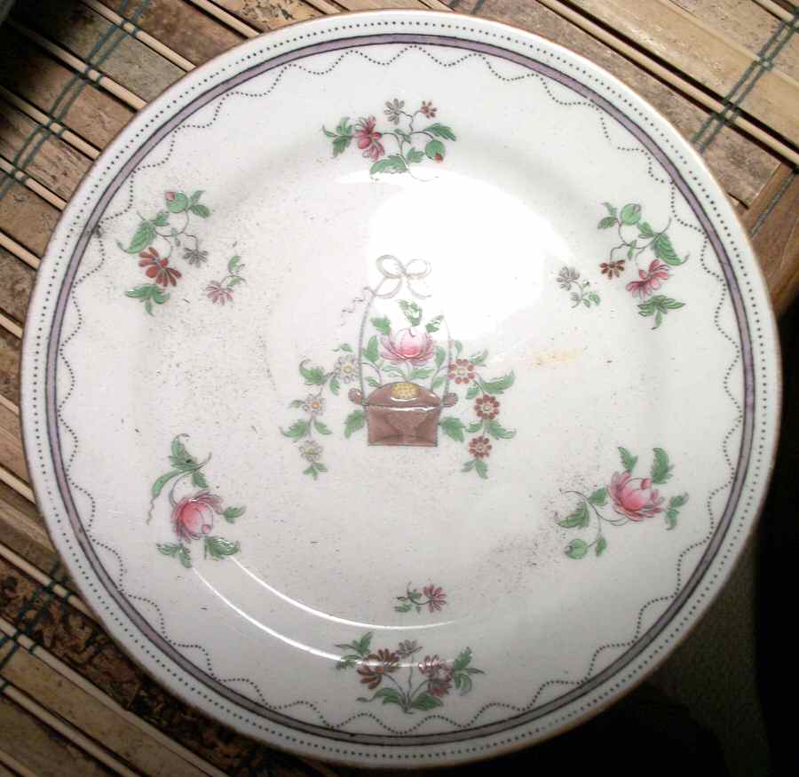 A1676 Bread & Butter Plate by John  Aynsley & Sons-1