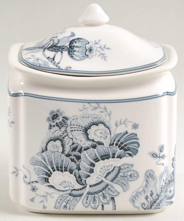 Gabrielle Grey Small Canister & Lid by 222 Fifth (PTS)-1