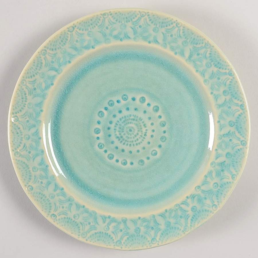 Old Havana Mint Salad Plate by Anthropologie-1