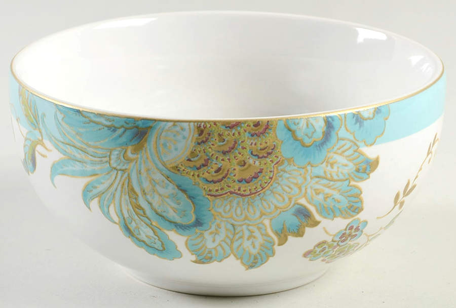 Eliza Spring Blue Soup/Cereal Bowl by 222 Fifth (PTS)-1