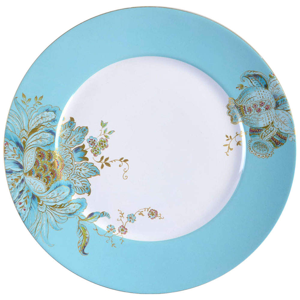 Eliza Spring Blue Giving Plate by 222 Fifth (PTS)-1