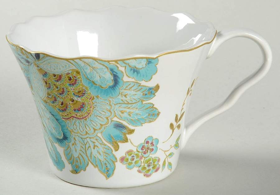 Eliza Spring Blue Flat Cup by 222 Fifth (PTS)-1