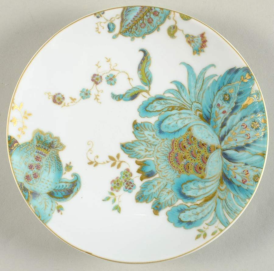 Eliza Spring Blue Appetizer Plate by 222 Fifth (PTS)-1