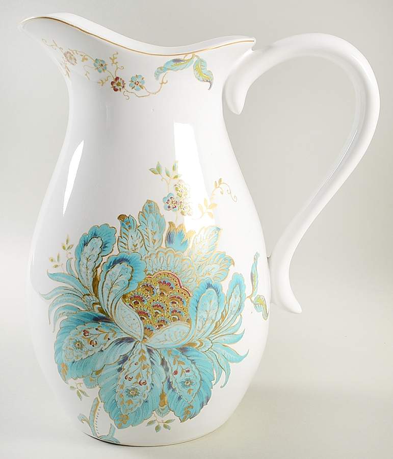 Eliza Spring Blue 96 Oz Pitcher by 222 Fifth (PTS)-1