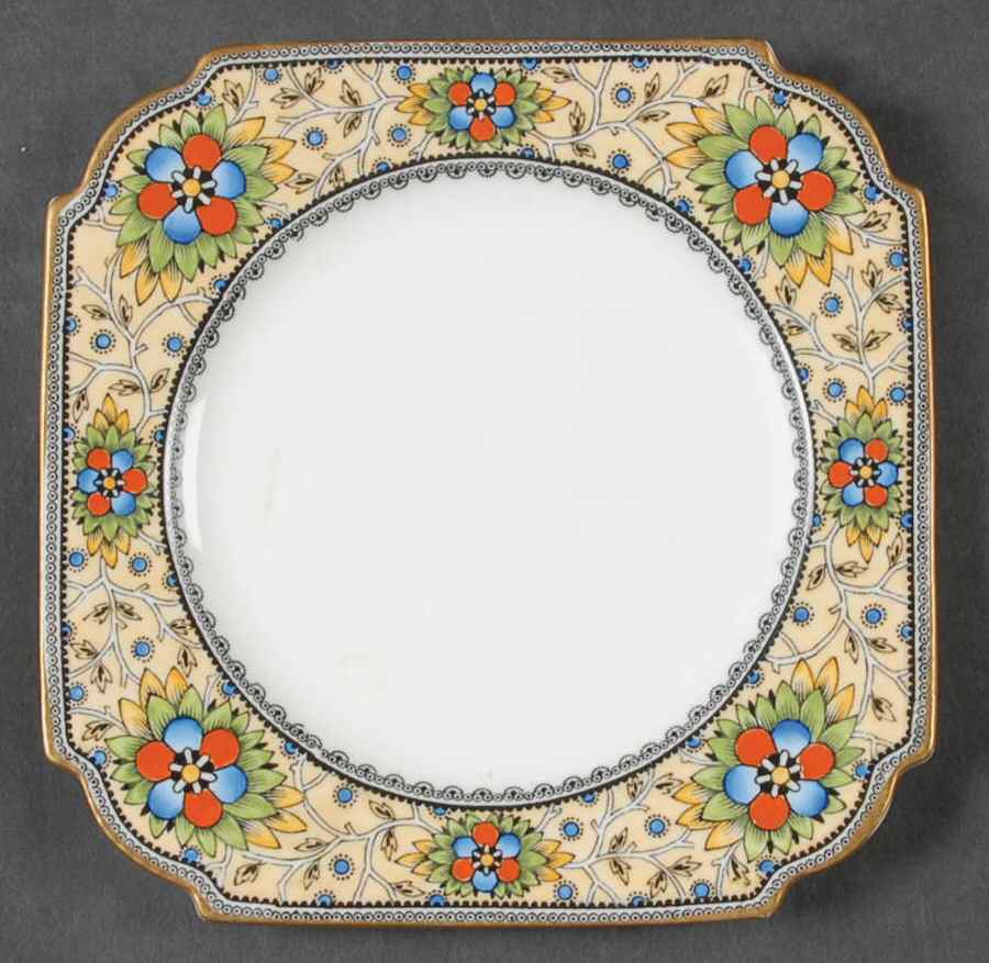 A4984 Square Bread & Butter Plate by John  Aynsley & Sons-1
