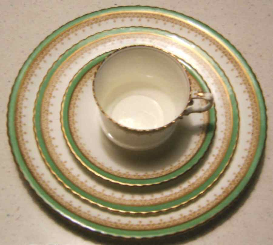 147970 Footed Cup & Saucer Set by John  Aynsley & Sons-1