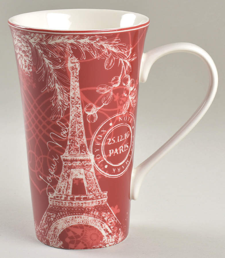 Joyeux Noel Latte Mug by 222 Fifth (PTS)-1