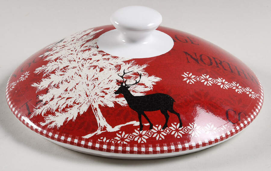 Northwood Cottage Lid for Round Vegetable by 222 Fifth (PTS)-1