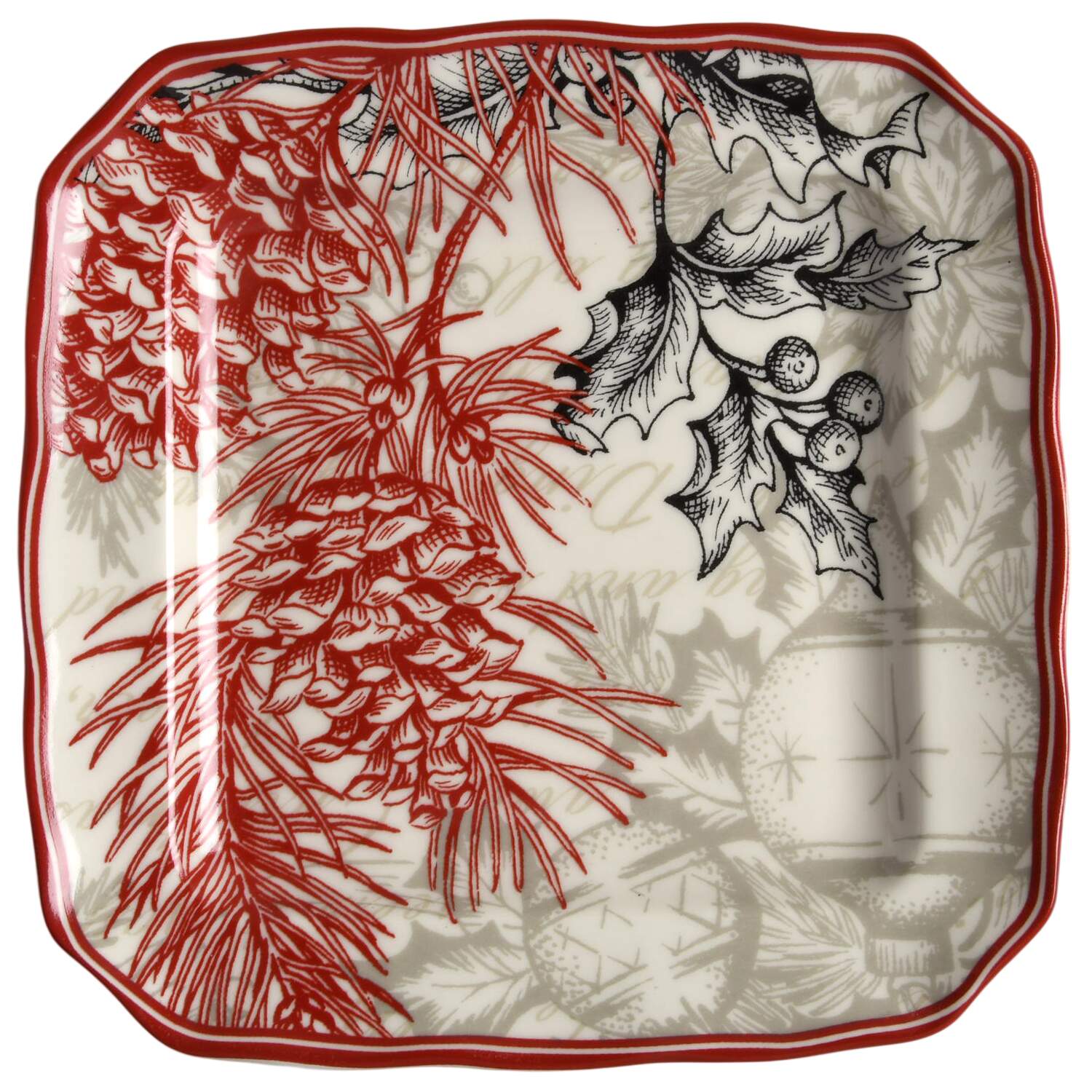 Joyful Appetizer Plate by 222 Fifth (PTS)-1