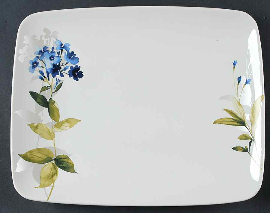 Adelina Blue Dinner Plate by 222 Fifth (PTS)-1