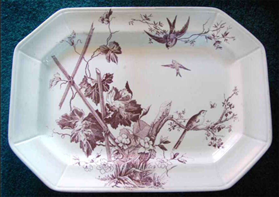 Kenilworth 15" Oval Serving Platter by Henry Alcock-1
