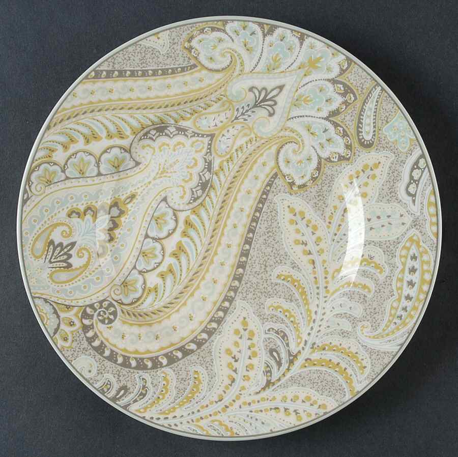 Demure Taupe Salad Plate by 222 Fifth (PTS)-1