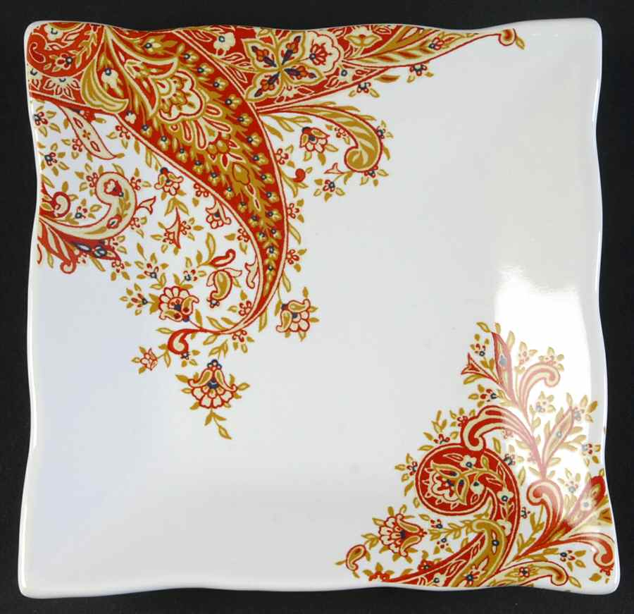 Surya Saffron Appetizer Plate by 222 Fifth (PTS)-1