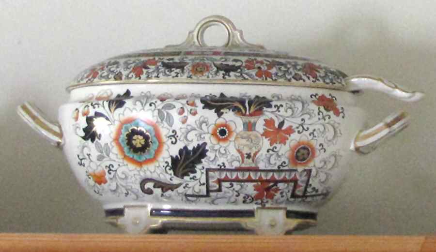 5847 Tureen &  Lid by Ashworth Bros-1