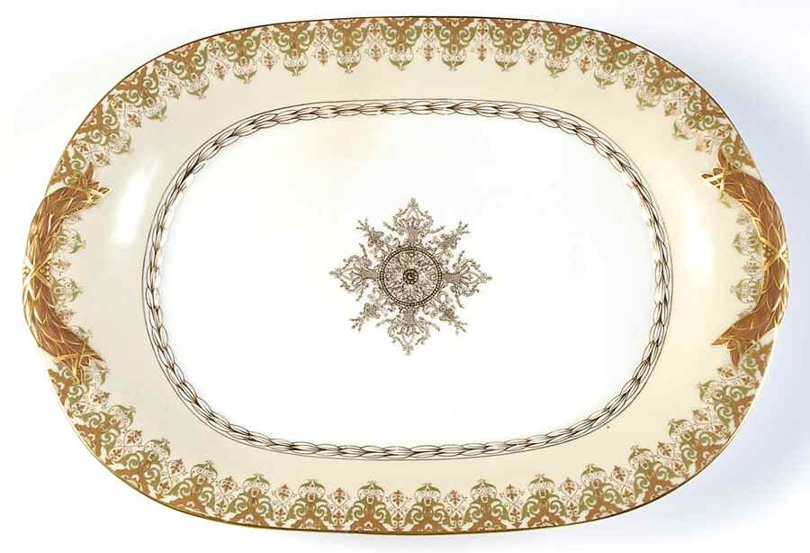 AHR975 15" Oval Serving Platter by Charles Ahrenfeldt-1