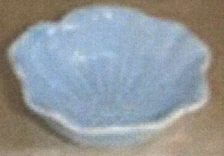 Petals Blue Soup/Cereal Bowl by American Atelier-1