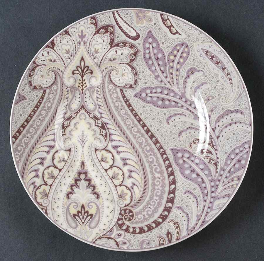 Demure Purple Salad Plate by 222 Fifth (PTS)-1