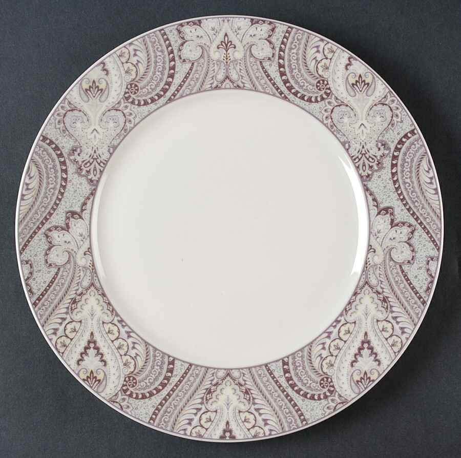 Demure Purple Dinner Plate by 222 Fifth (PTS)-1
