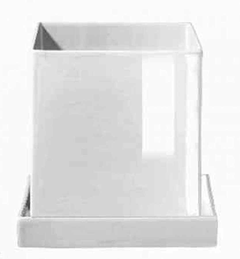 Quadro Plus 6" Flower Pot & Underplate by Asa Selection-German-1
