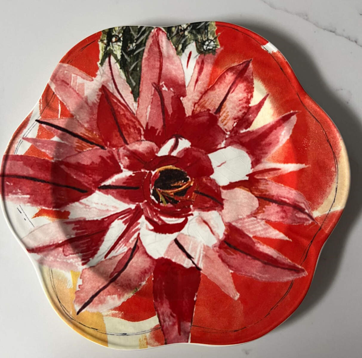 Meadowsweet Dinner Plate by Anthropologie-1