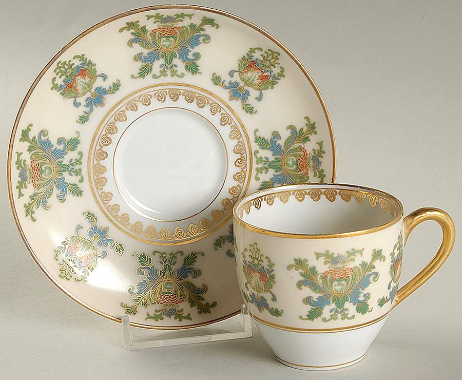 AHR977 Flat Demitasse Cup & Saucer Set by Charles Ahrenfeldt-1