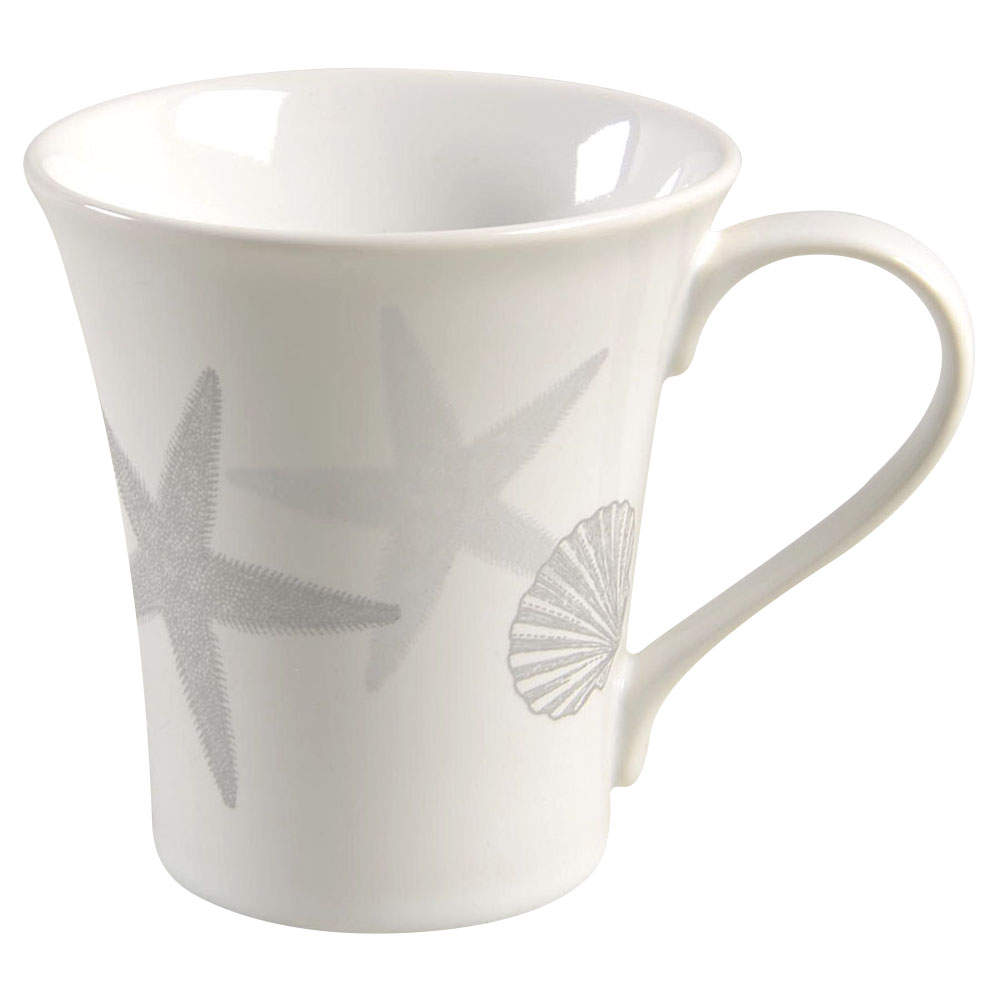 Coastal Life Silver (Gray) Mug by 222 Fifth (PTS)-1