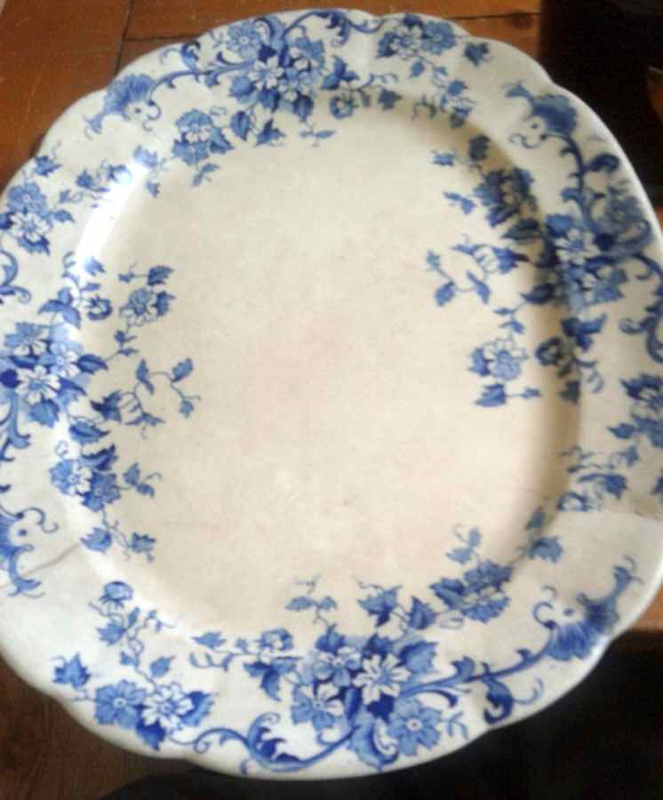 Adelaide Blue Dinner Plate by Allerton's-1