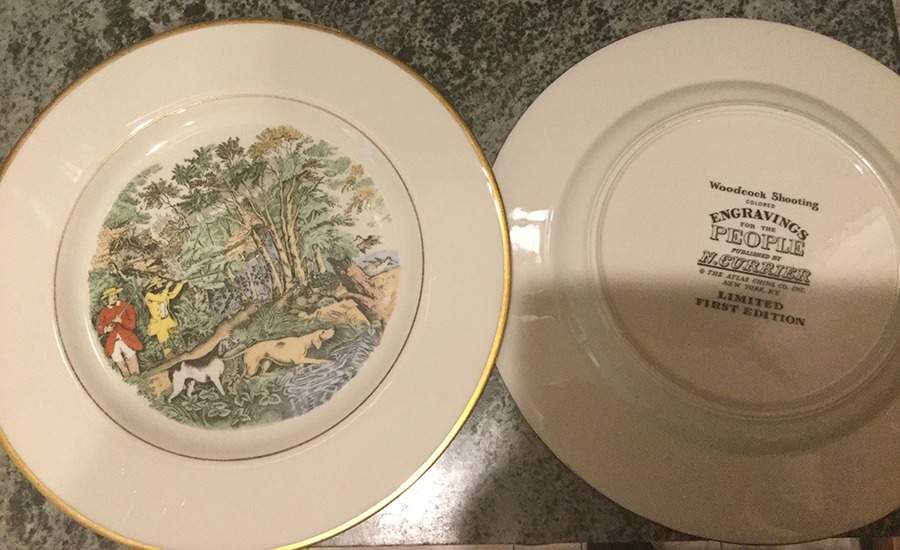 Engravings for the People Dinner Plate by Atlas China (NY)-1