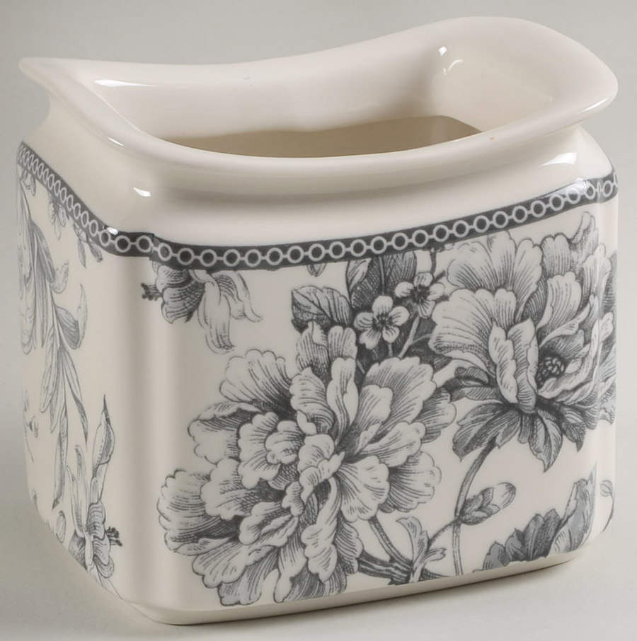 Adelaide Grey and White Small Canister No Lid by 222 Fifth (PTS)-1