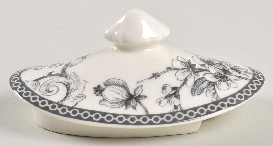 Adelaide Grey and White Lid for Coffee Pot by 222 Fifth (PTS)-1