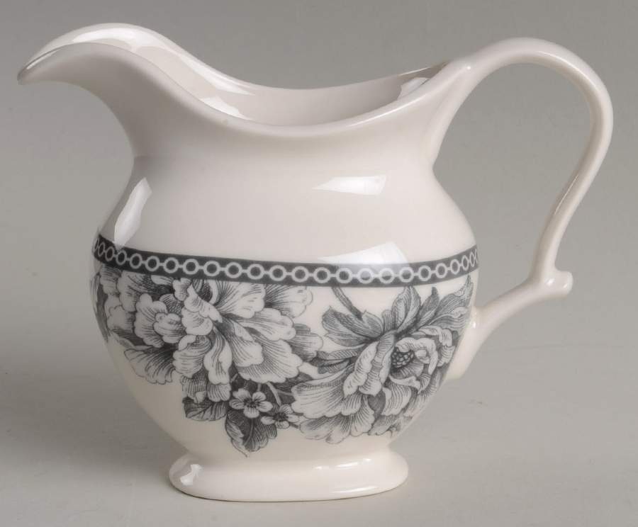 Adelaide Grey and White Creamer by 222 Fifth (PTS)-1