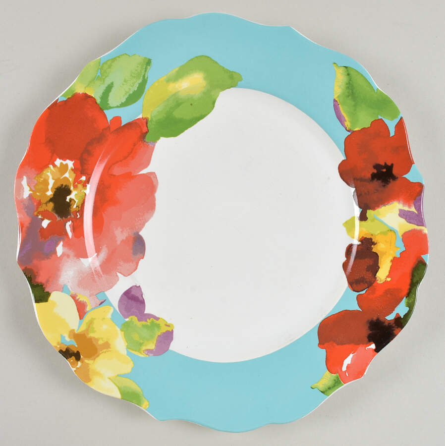 Pastiche White Dinner Plate by 222 Fifth (PTS)-1