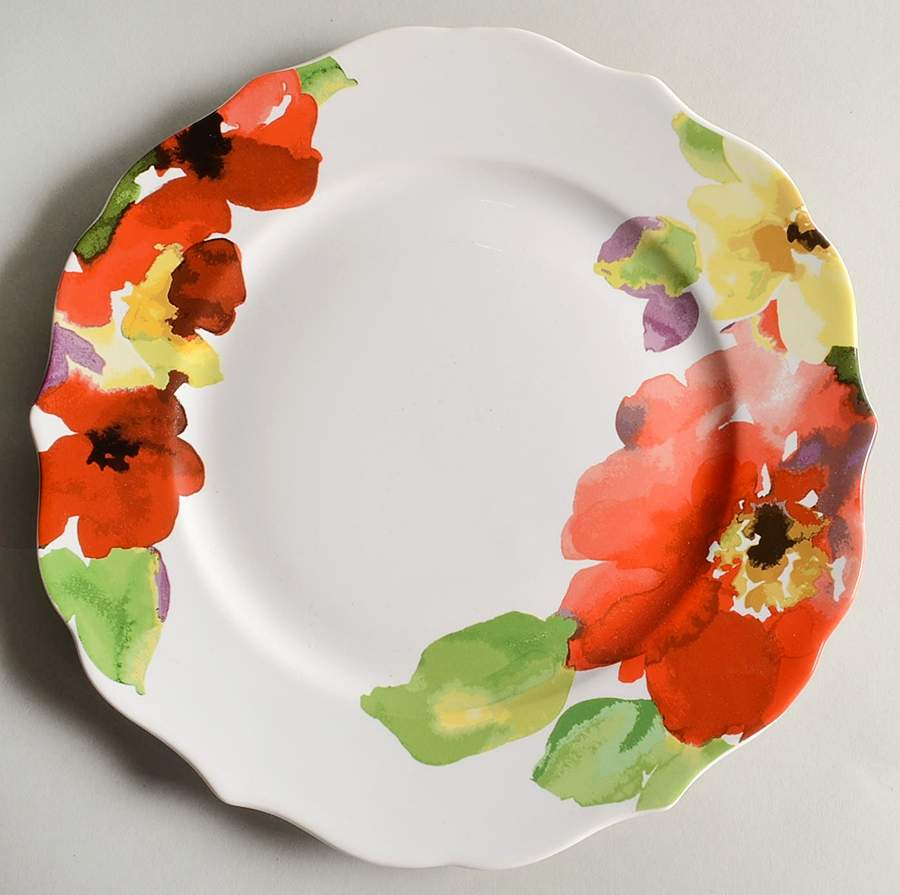 Pastiche White Dinner Plate by 222 Fifth (PTS)-1