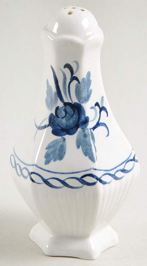 Baltic Blue (Older, Cream) Salt Shaker by Adams China-1